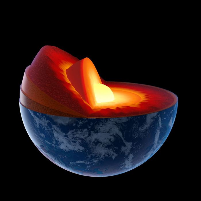 Залізо внутрішнього ядра Землі може бути в дивному «суперіонному» стані