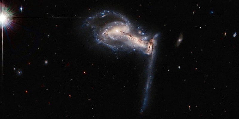 Габбл зафіксував зіткнення трьох галактик