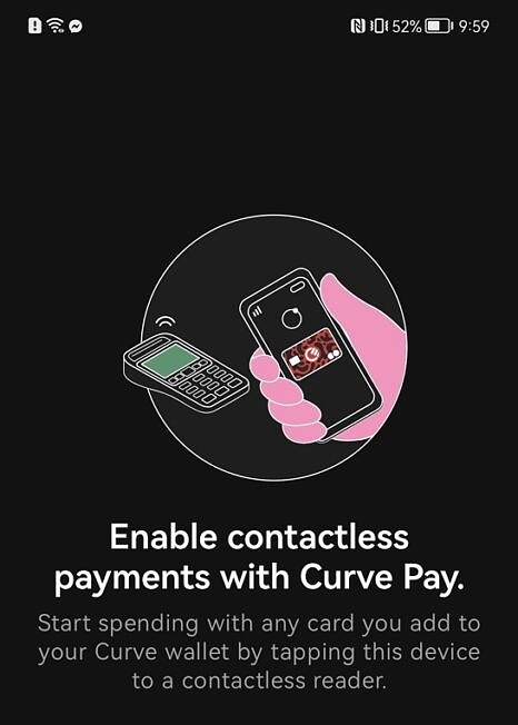curve huawei pay