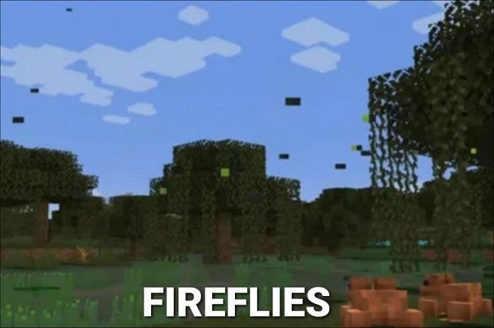Fireflies in Minecraft 2022