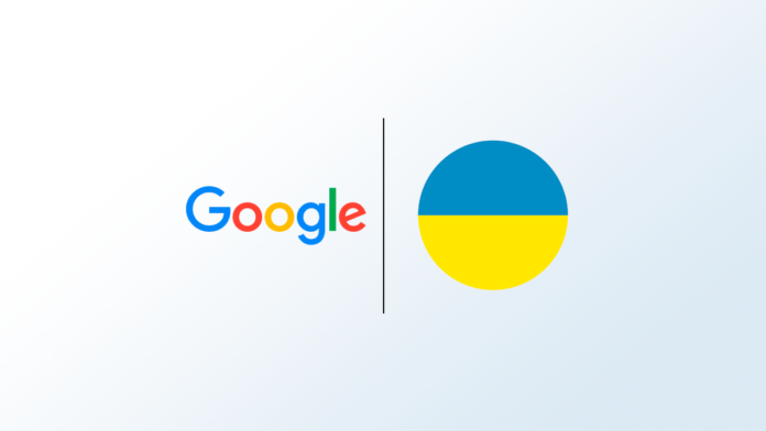 Google với Ukraine