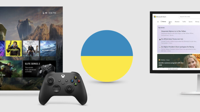 Microsoft support for Ukraine