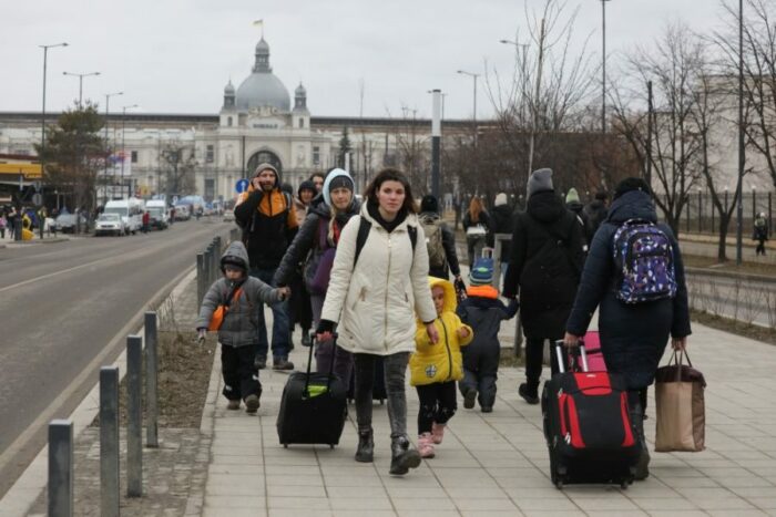 Lviv'den gelen göçmenler