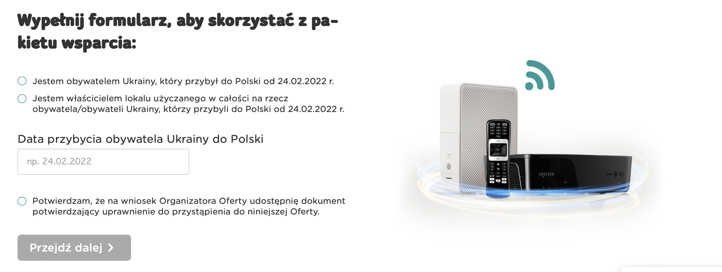 Bezpłatny internet dla uchodźców z Ukrainy na 6 miesięcy od UPS Bezpłatny internet dla uchodźców z Ukrainy na 6 miesięcy od UPS