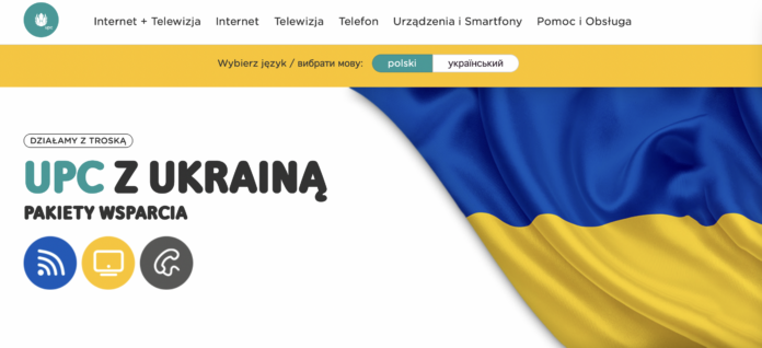Bezpłatny internet dla uchodźców z Ukrainy na 6 miesięcy od UPS Bezpłatny internet dla uchodźców z Ukrainy na 6 miesięcy od UPS