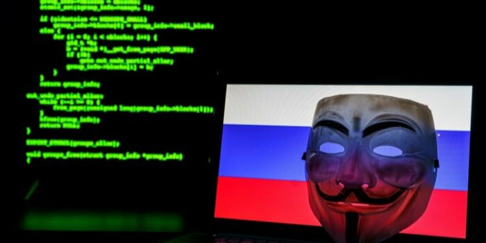 Anonymous hacks Russia