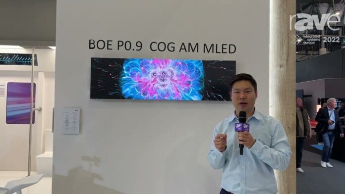 BOE P0.9 мини светодиод