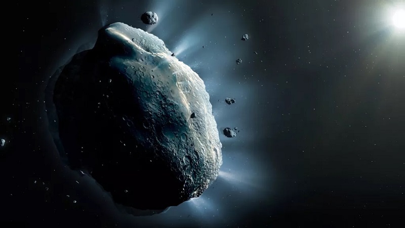 Asteroid yang baru ditemukan terbang lebih dekat daripada satelit komunikasi