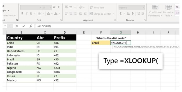 XLOOKUP Function