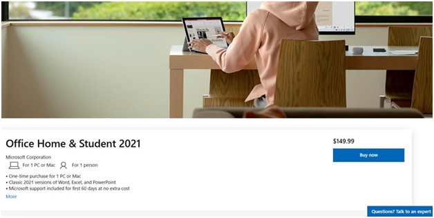Office 2021 costs