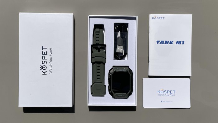 KOSPET Tank M1 smart watch review