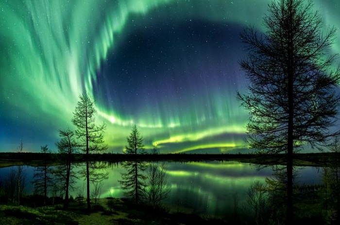 Wie sich herausstellte, sind die Nordlichter zu hören