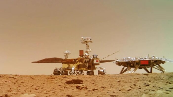 China's Zhurong Mars rover