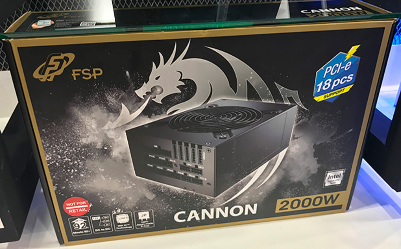 FSP Cannon Pro 2000W review: mom's bestie's son's PSU