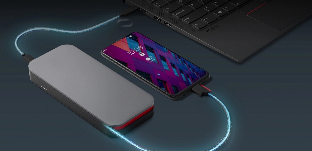 Lenovo ไปที่ USB-C Powerbank