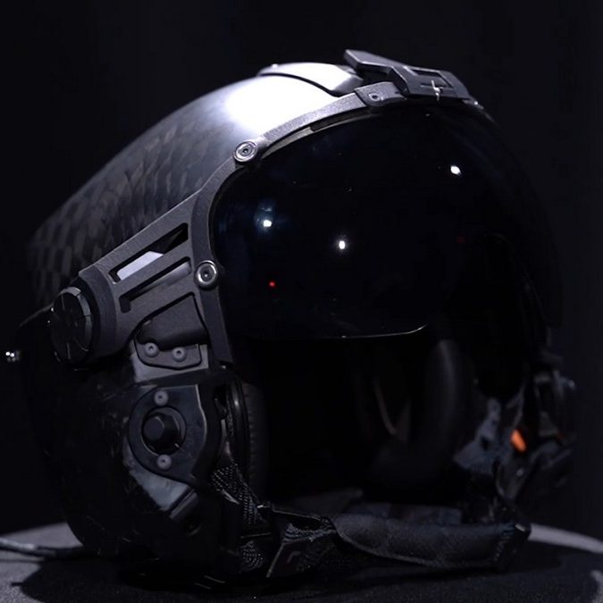 The US Air Force has demonstrated the future helmet for pilots
