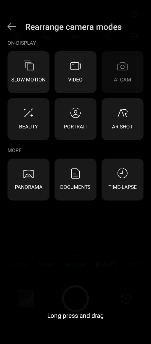 Infinix HOT 12 Play NFC - Camera UI
