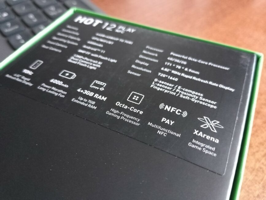Infinix HOT 12 Play NFC - Camera