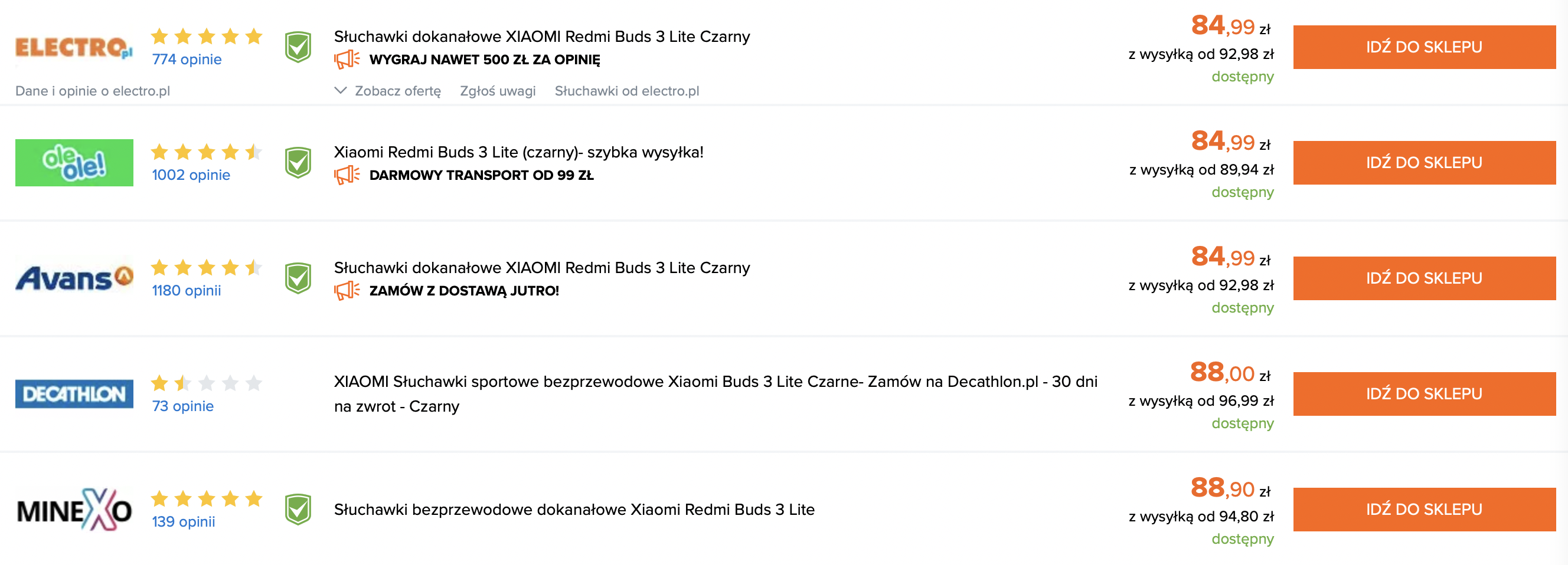 Recenzja słuchawek Redmi Buds 3 Lite TWS: tanie, ale jakościowe