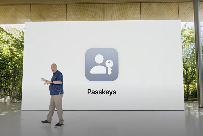 Passkeys de Apple
