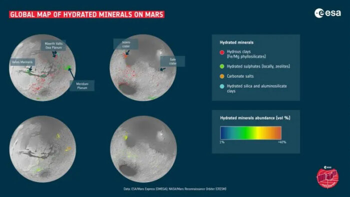 El nuevo mapa de los recursos hídricos de Marte será invaluable para futuras investigaciones.