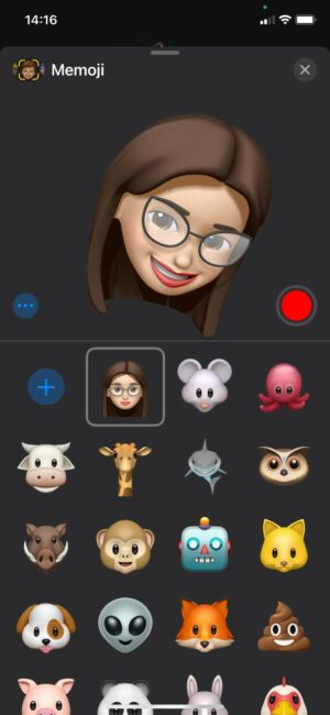 FaceTime emoji