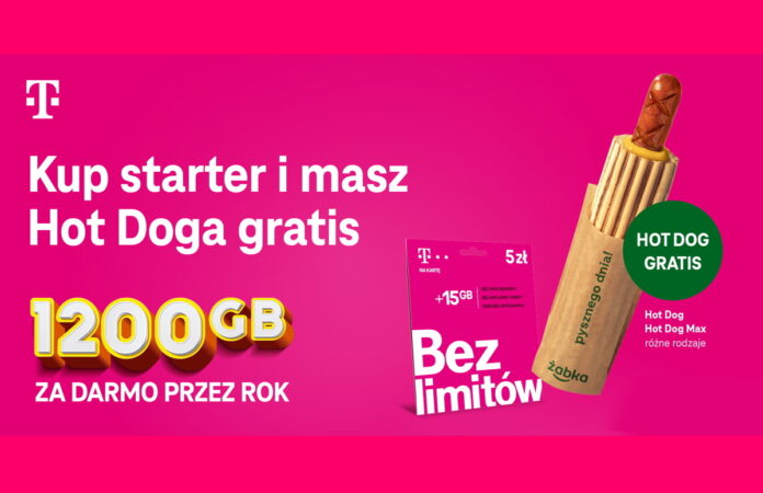 Kup starter T-Mobile w Żabce i odbierz hot-doga za free!