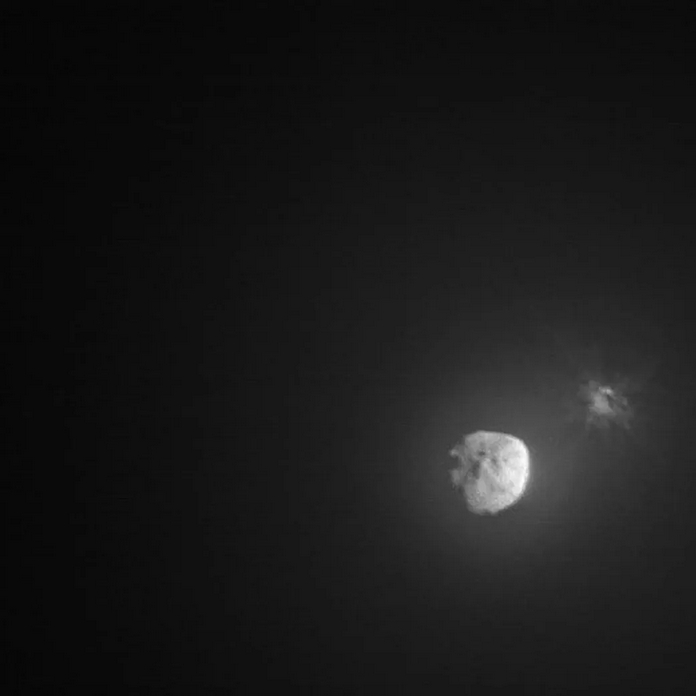 Отримані перші знімки наслідків зіткнення NASA DART з астероїдом
