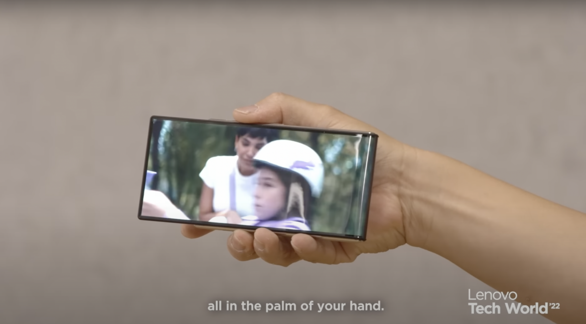 Motorola Rollable Phone Demo