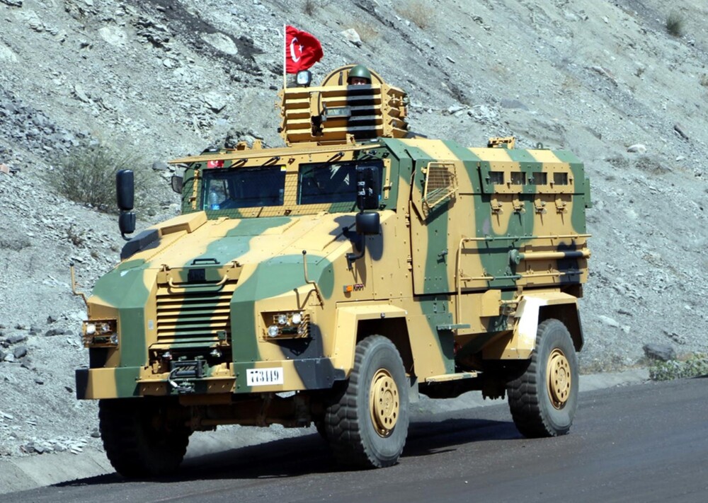 Ukrainos pergalės ginklai: turkų MRAP Kirpi