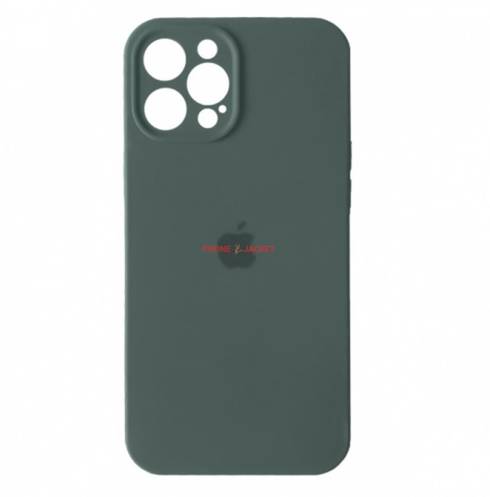 Чехол Silicone Case Full Camera На IPhone 14 Pro Max Pine Green