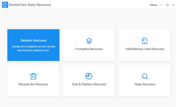 WorkinTool Data Recovery Software