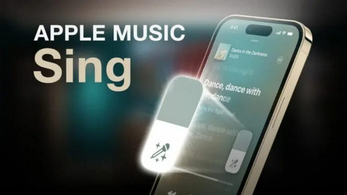 Apple Hudba Spievajte