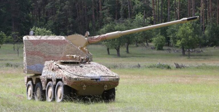 Arma de la victoria ucraniana: Obús Alemán Boxer RCH 155
