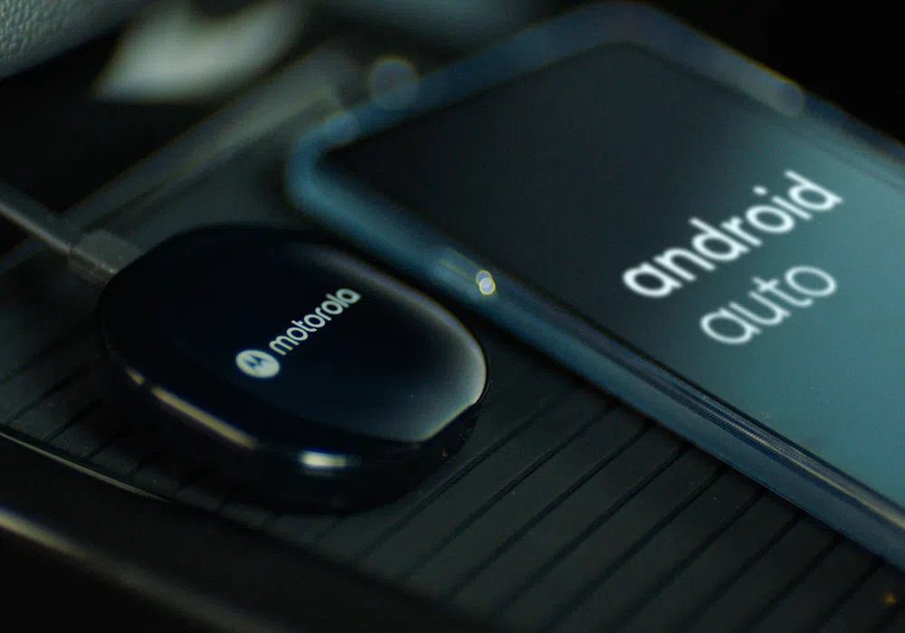 Motorola MA1 Nirkabel Android Adaptor Mobil Otomatis