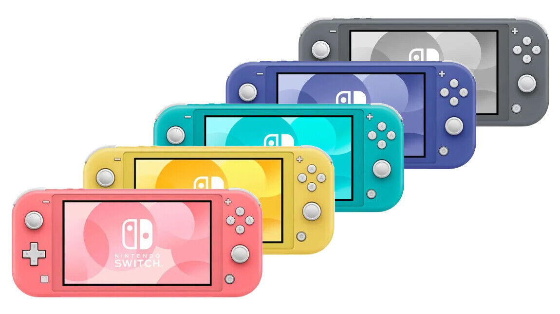 Nintendo Switch Lite colors