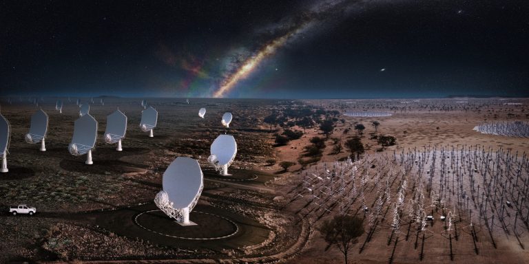 Australië begint met de bouw van een "noodlottige" radiotelescoop