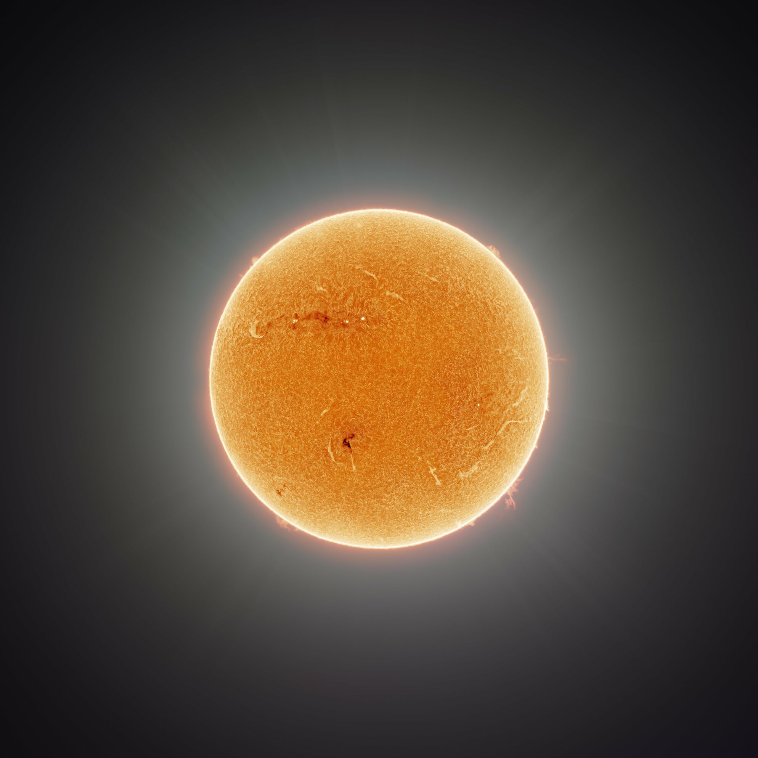 Оприлюднено найдетальніший портрет Сонця у 164 млн пікселів 