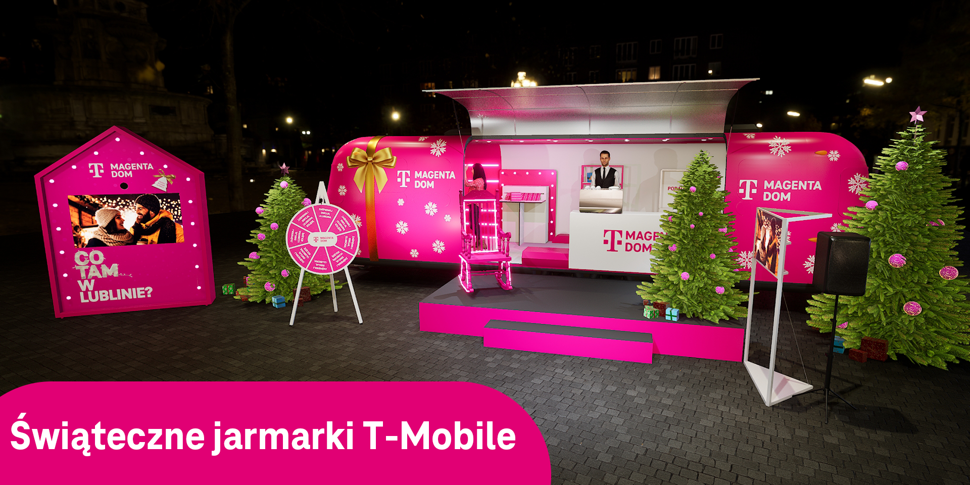 T-Mobile zaprasza na świąteczne jarmarki do Lublina i Warszawy