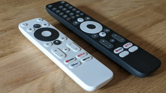 Google TV remote control