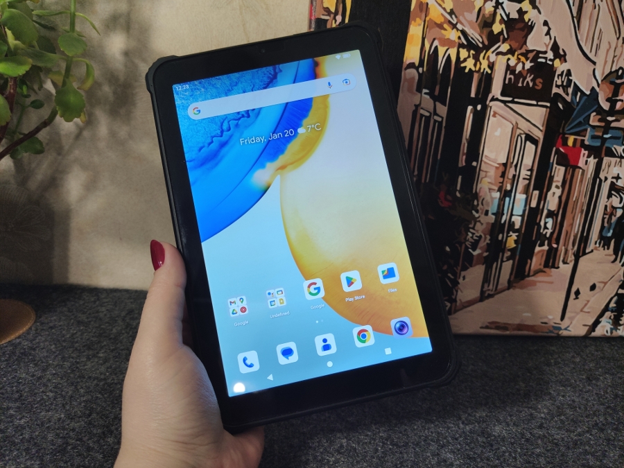 Rt3 - Tablette Incassable, 8”Tablette Durcie, Android 12, 800