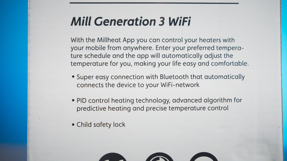 Mill Invisible Wi-Fi 2000 W