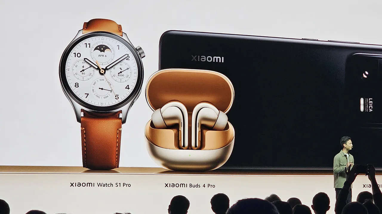 Xiaomi Watch S1 Pro i stylowe słuchawki Buds 4 Pro.