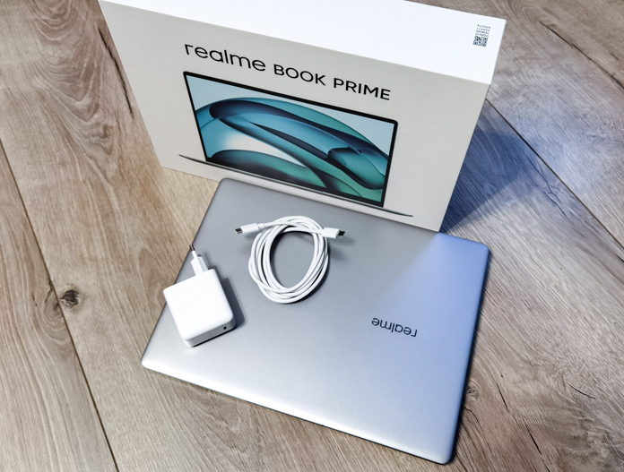 realme Book Prime - o que vem na caixa