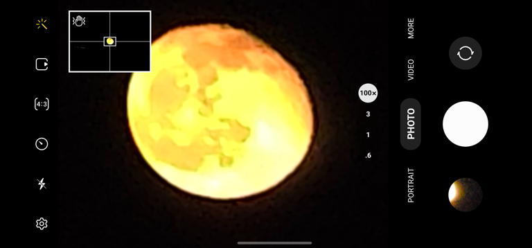 s23 ultra moon fotografija