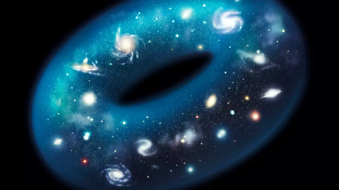 En ny teori antyder, at universet kan være donutformet, ikke pandekageformet