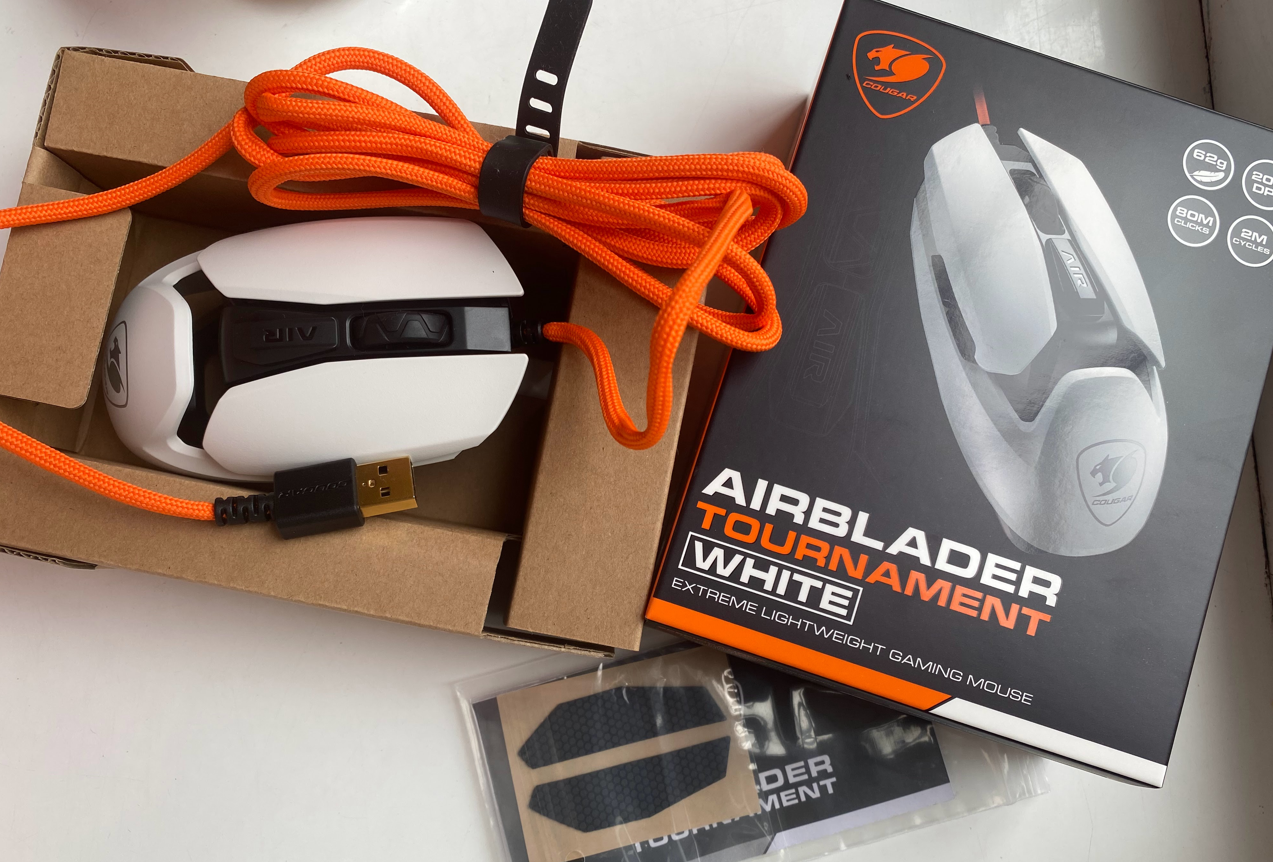 Cougar AirBlader Tournament USB: Сверхлегкая игровая мышь