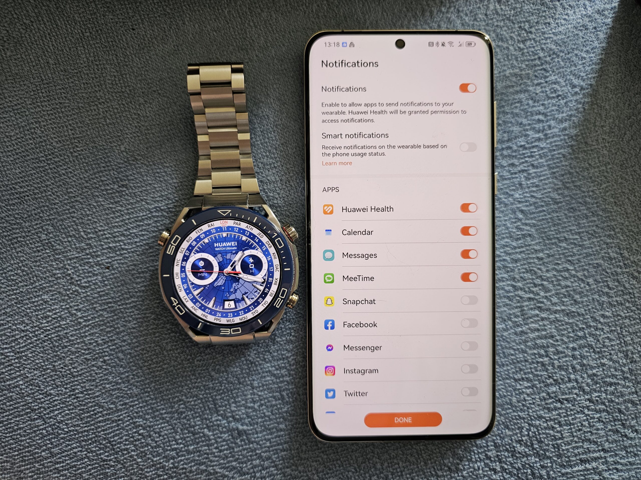 Huawei Watch Ultimate 