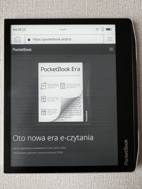 Ера на PocketBook
