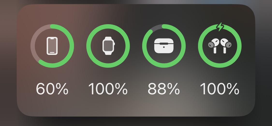 виџет за батерии airpods pro